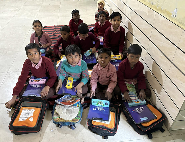 School essentials distribution